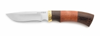 Нож Тайга с кожаным чехлом (сталь 65х13)