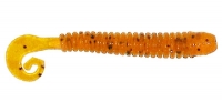 Твистер съедобный, 64мм, аромат "креветка", артикул: AS64-A15