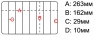 Коробочка для воблеров H-488 (Рыболов), 276x176x49мм