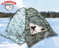 Палатка зимняя для рыбалки Condor (без дна) 180x180x150см