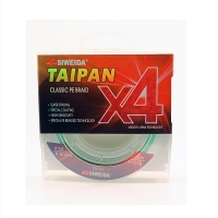 Шнур плетеный SWD "Taipan Classic PE BRAID X4" размотка 135 м