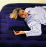 Надувная подушка флокированная Downy Pillow Intex (43х28х9)см